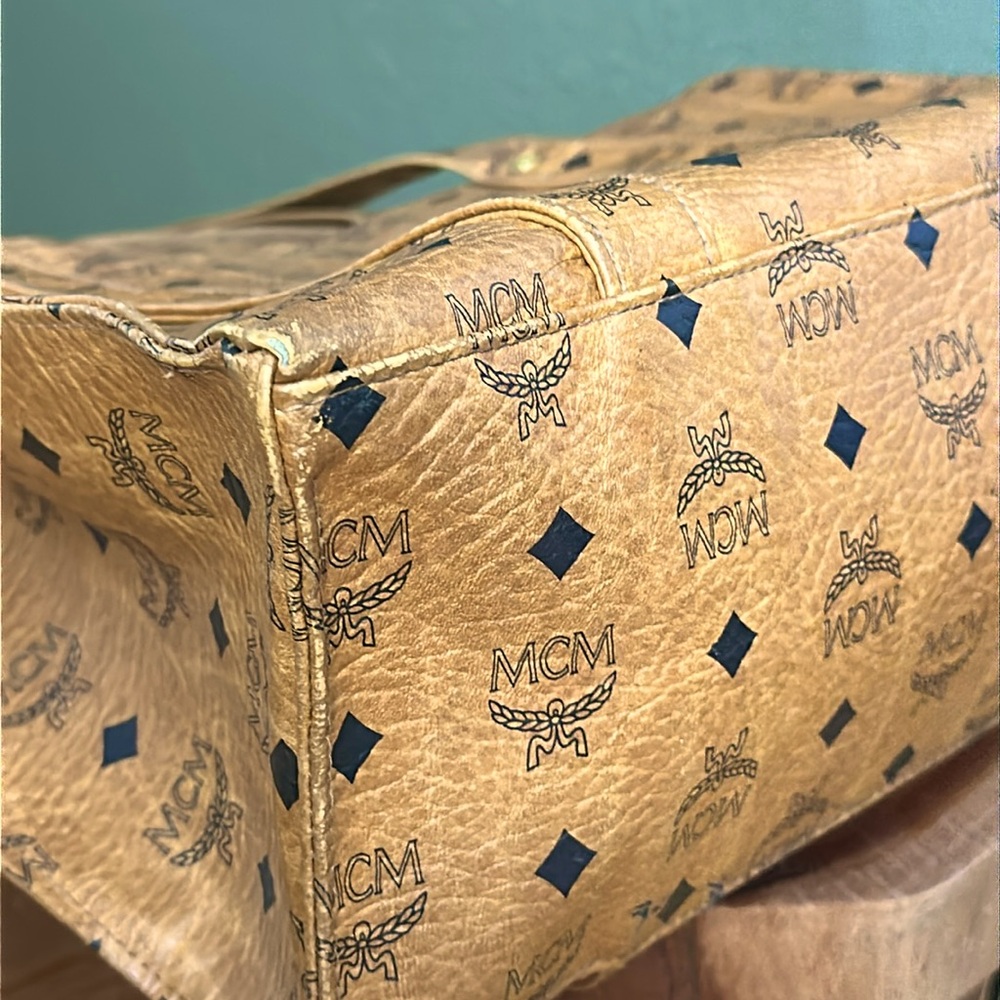 MCM Visetos Shopper Tote - Picture 9 of 17